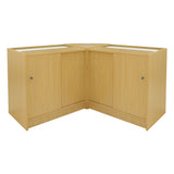 Triton LED Winkel Toonbank Set K900, B900 & CM60 - Esdoorn