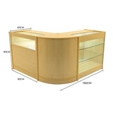 Triton LED Winkel Toonbank Set K900, B900 & CM60 - Esdoorn