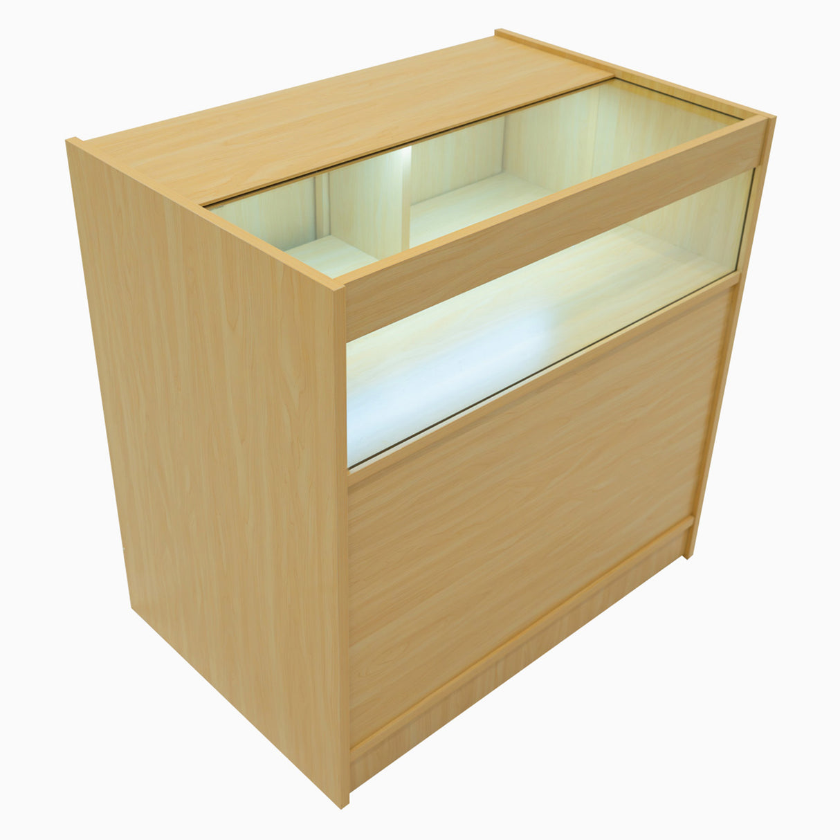 Triton LED Winkel Toonbank Set K900, B900 & CM60 - Esdoorn
