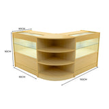 Andromeda LED Winkel Toonbank Set LM60 & 2 x C900 - Esdoorn