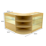 Calliope LED Winkel Toonbank Set K900, C900 & LM60 - Esdoorn