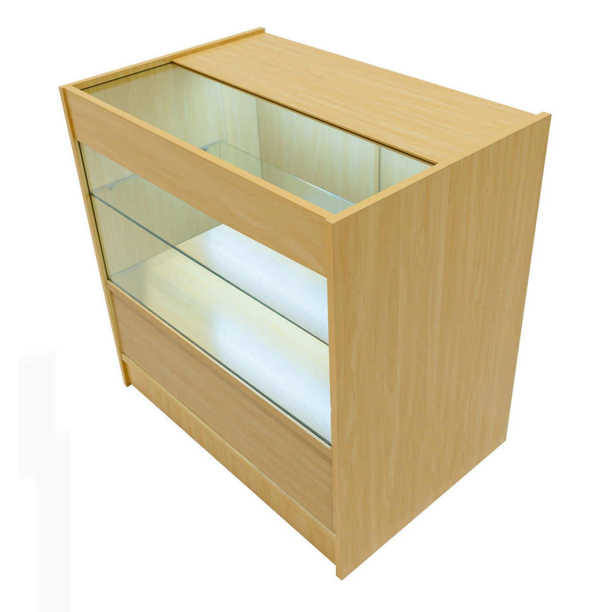 Gravity LED Winkel Toonbank Set B900, C900, TB60 & CM60 - Esdoorn