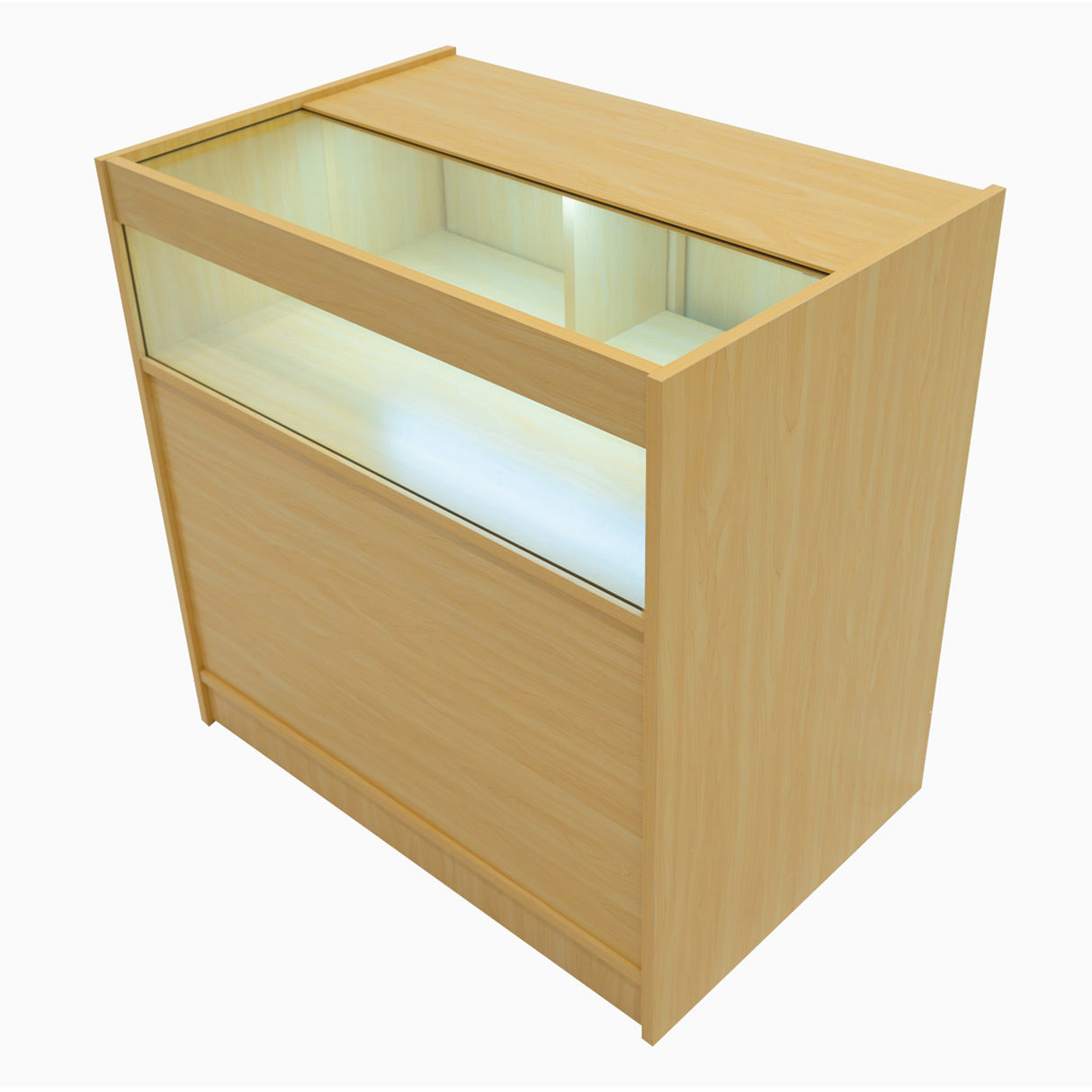 Sagittarius LED Winkel Toonbank Set LM60, TB60 & 2 x B900 - Esdoorn