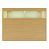 Iris LED Winkel Toonbank Set CM60 & 2 x B1200 - Esdoorn
