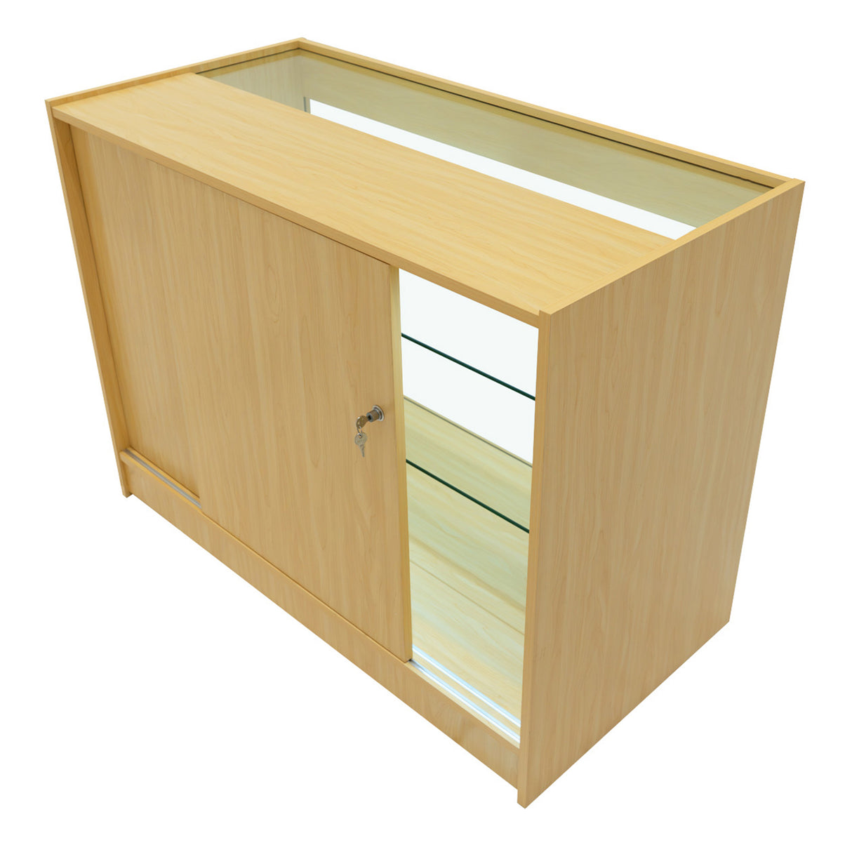 Helios LED Winkel Toonbank Set CM60 & 2 x K1200 - Esdoorn