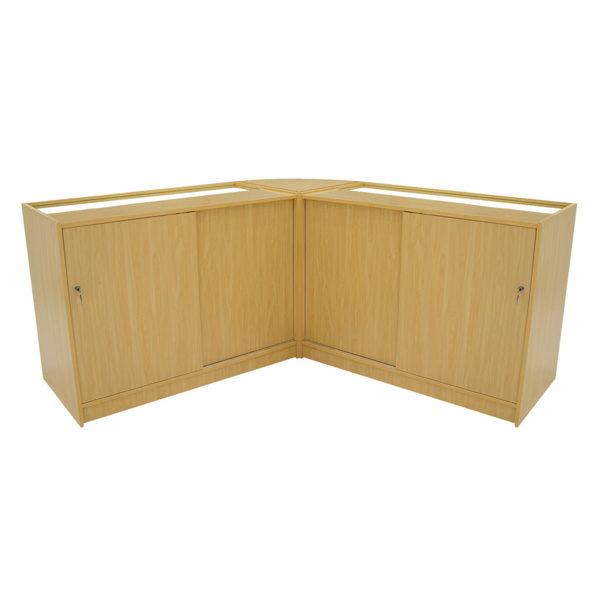 Helios LED Winkel Toonbank Set CM60 & 2 x K1200 - Esdoorn