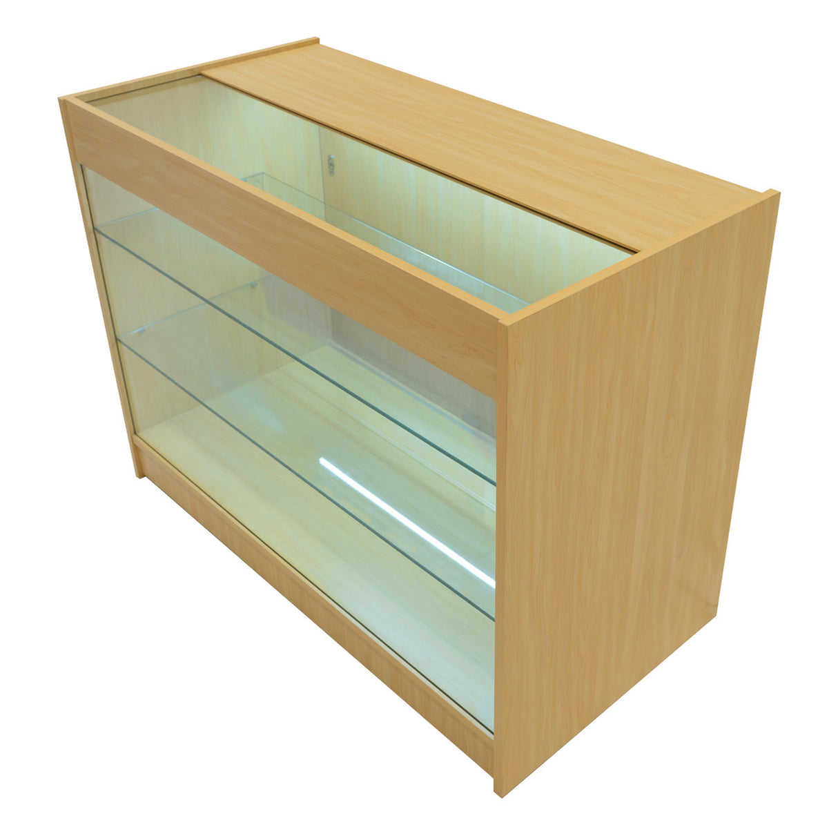 Helios LED Winkel Toonbank Set CM60 & 2 x K1200 - Esdoorn