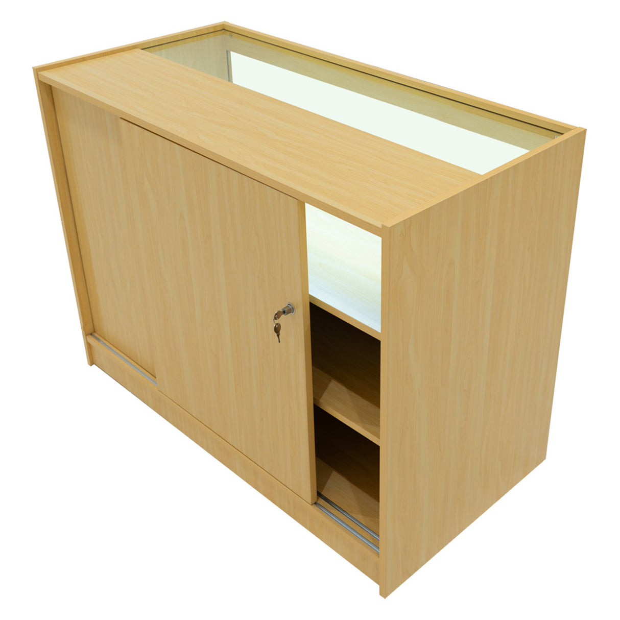 Adonis LED Winkel Toonbank Set B1200, C1200 & CM60 - Esdoorn