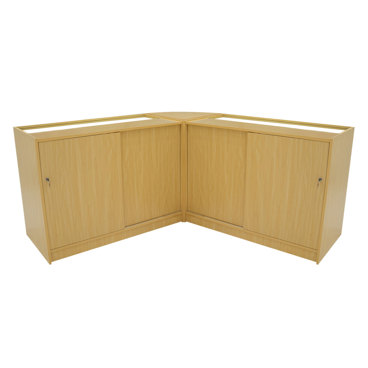 Adonis LED Winkel Toonbank Set B1200, C1200 & CM60 - Esdoorn
