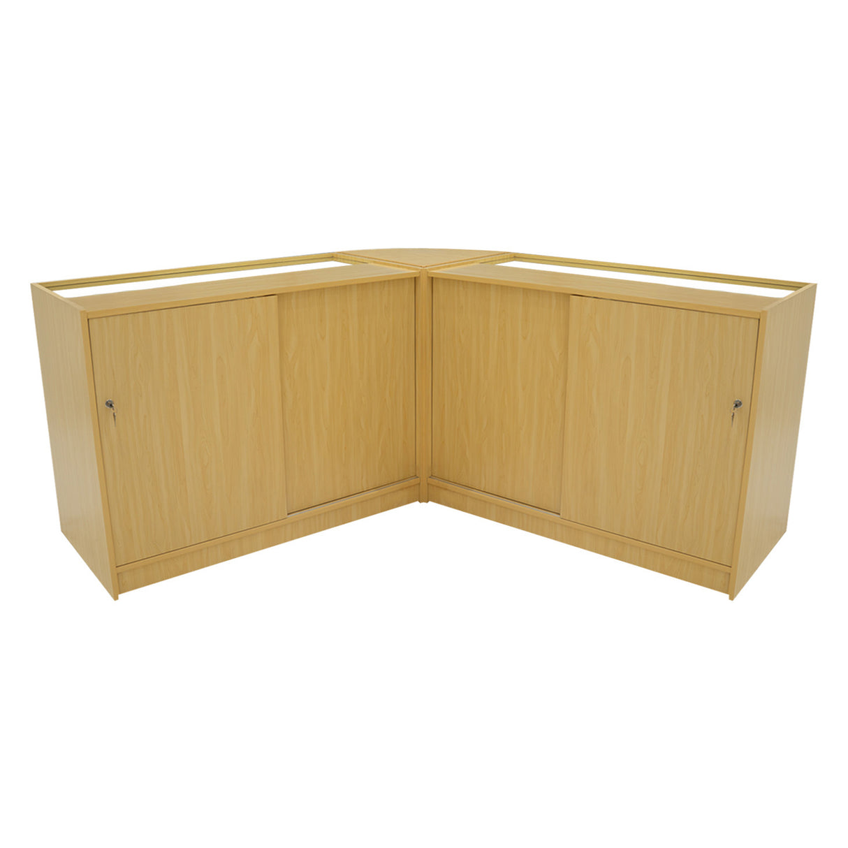 Triton LED Winkel Toonbank Set K1200, B1200 & CM60 - Esdoorn
