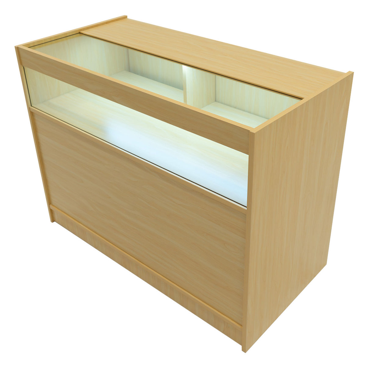 Theseus LED Winkel Toonbank Set LM60 & 2 x B1200 - Esdoorn
