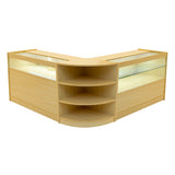 Harmonia LED Winkel Toonbank Set B1200, C1200 & LM60 - Esdoorn