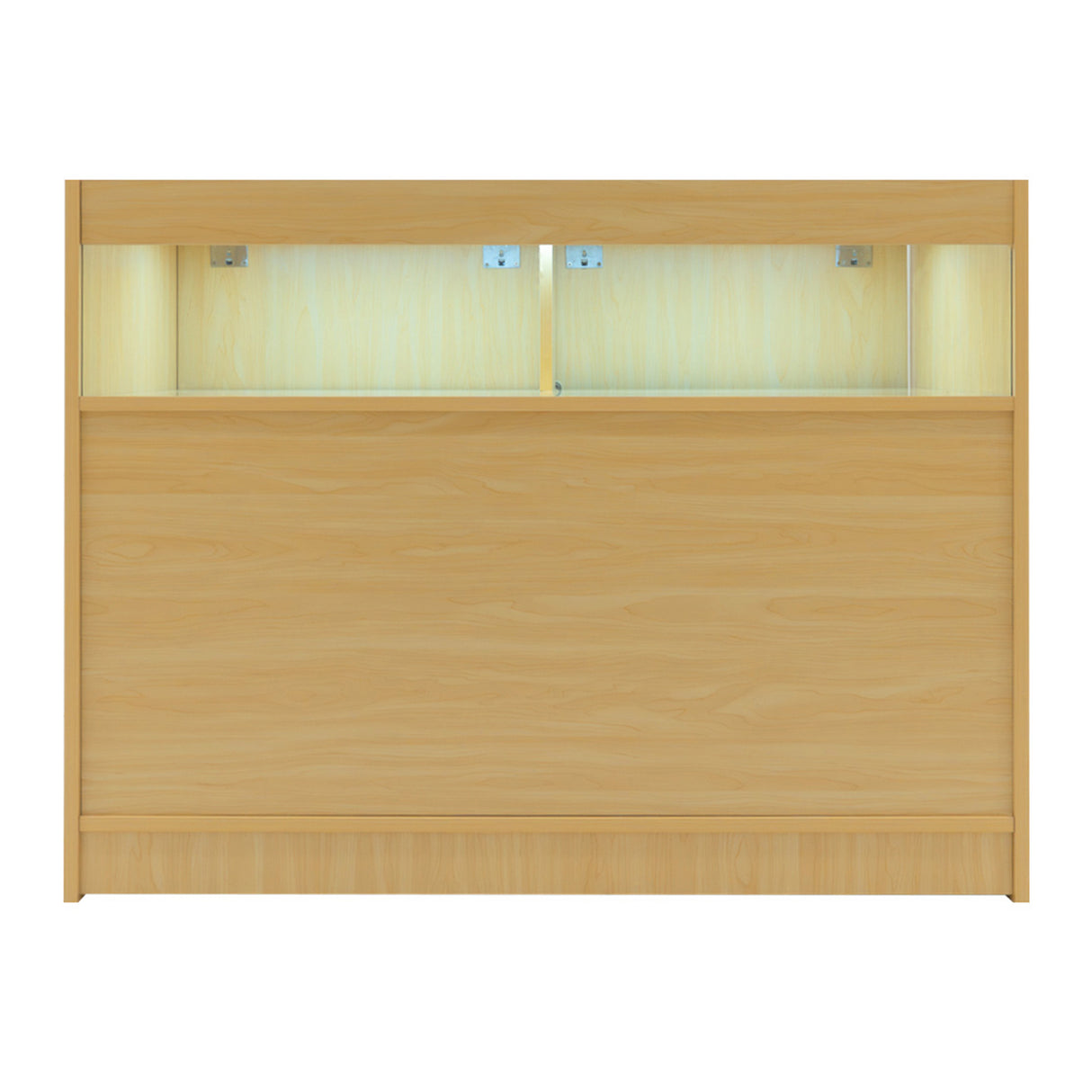 Luna LED Winkel Toonbank Set CM60, TB60 & 2 x B1200 - Esdoorn