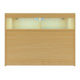 Luna LED Winkel Toonbank Set CM60, TB60 & 2 x B1200 - Esdoorn