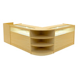 Sagittarius LED Winkel Toonbank Set LM60, TB60 & 2 x B1200 - Esdoorn