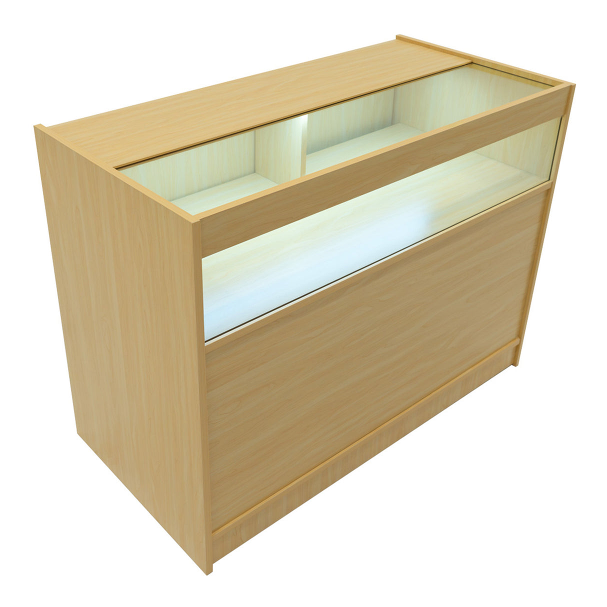 Hyperion LED Winkel Toonbank Set K1200, B1200, TB60 & LM60 - Esdoorn