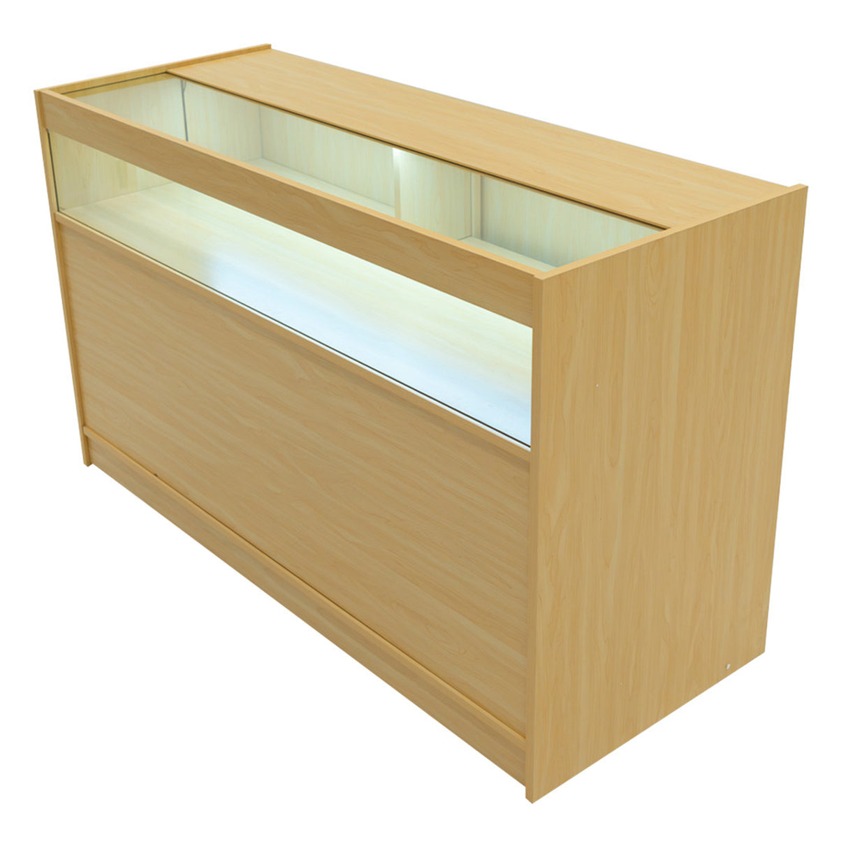 Iris LED Winkel Toonbank Set CM60 & 2 x B1500 - Esdoorn