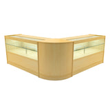 Selene LED Winkel Toonbank Set CM60 & 2 x C1500 - Esdoorn