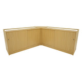 Selene LED Winkel Toonbank Set CM60 & 2 x C1500 - Esdoorn