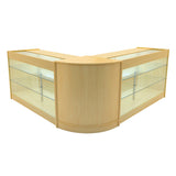 Helios LED Winkel Toonbank Set CM60 & 2 x K1500 - Esdoorn
