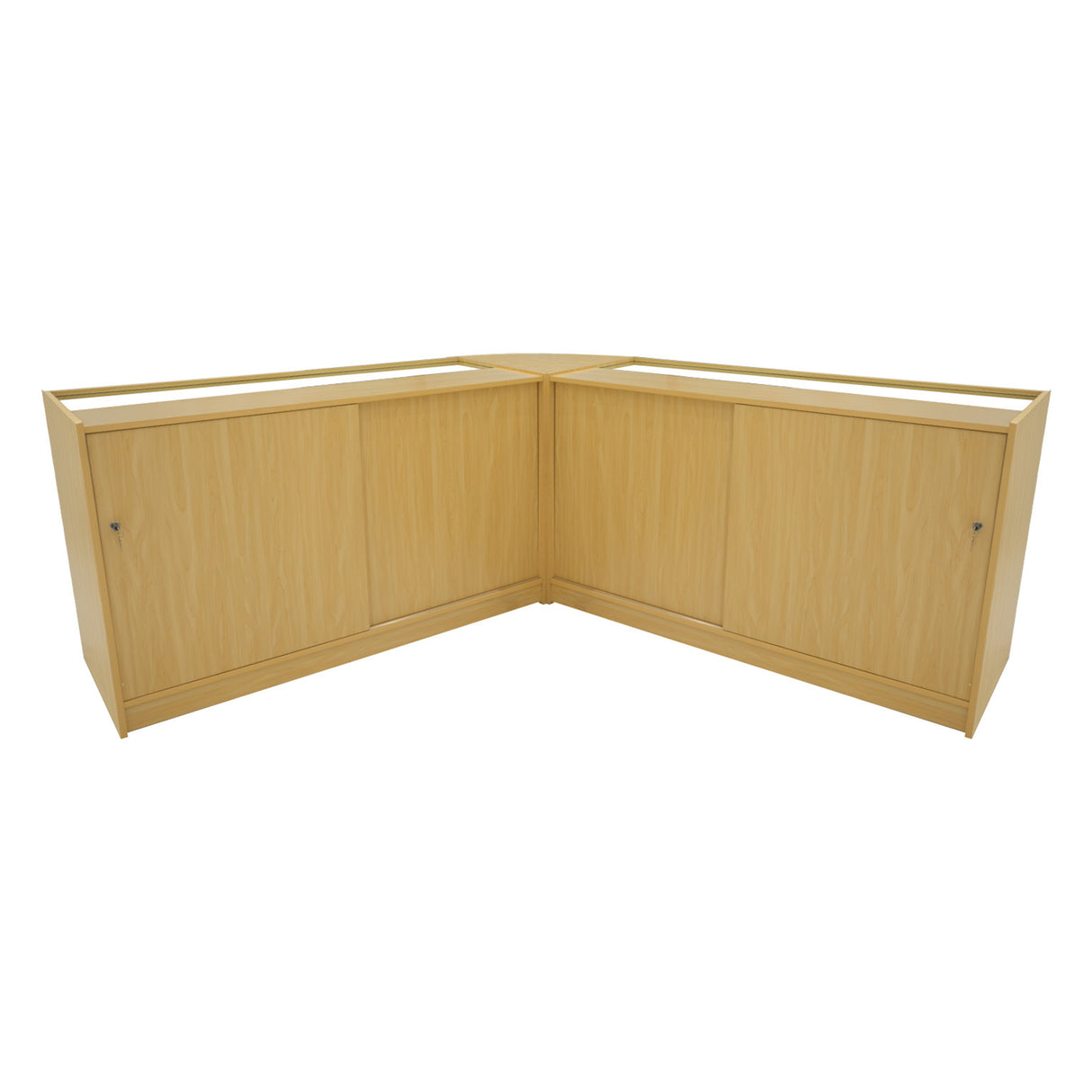Helios LED Winkel Toonbank Set CM60 & 2 x K1500 - Esdoorn