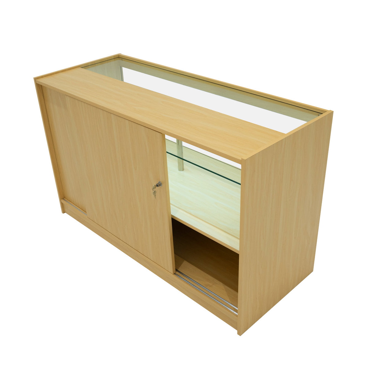 Adonis LED Winkel Toonbank Set B1500, C1500 & CM60 - Esdoorn
