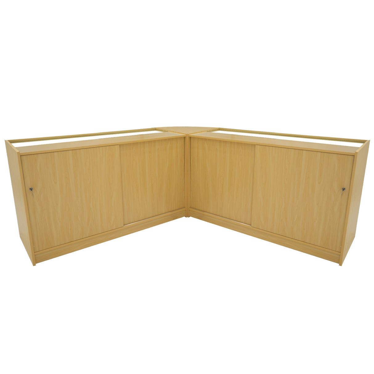 Adonis LED Winkel Toonbank Set B1500, C1500 & CM60 - Esdoorn