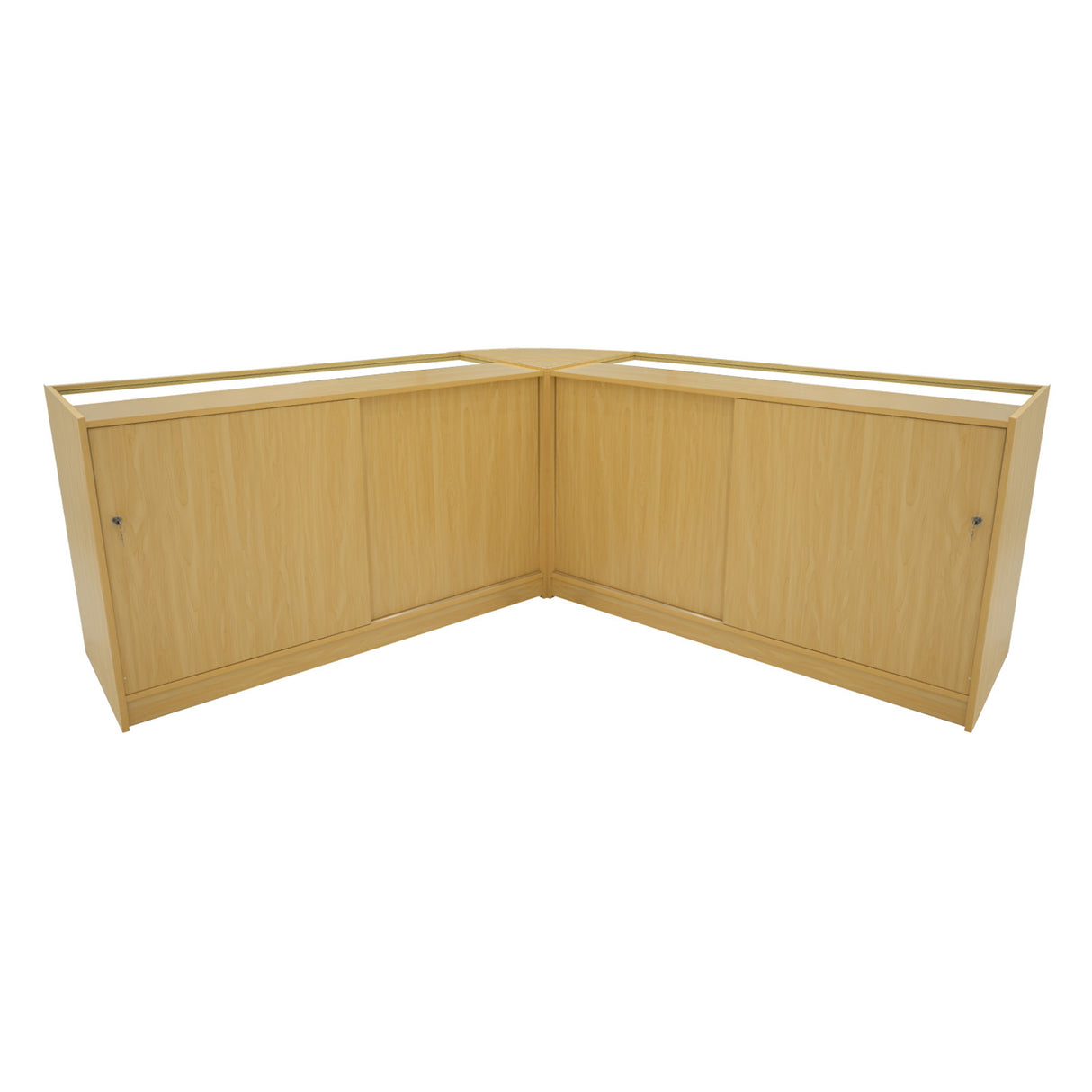 Triton LED Winkel Toonbank Set K1500, B1500 & CM60 - Esdoorn