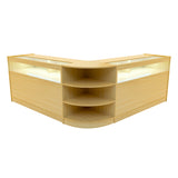 Theseus LED Winkel Toonbank Set LM60 & 2 x B1500 - Esdoorn