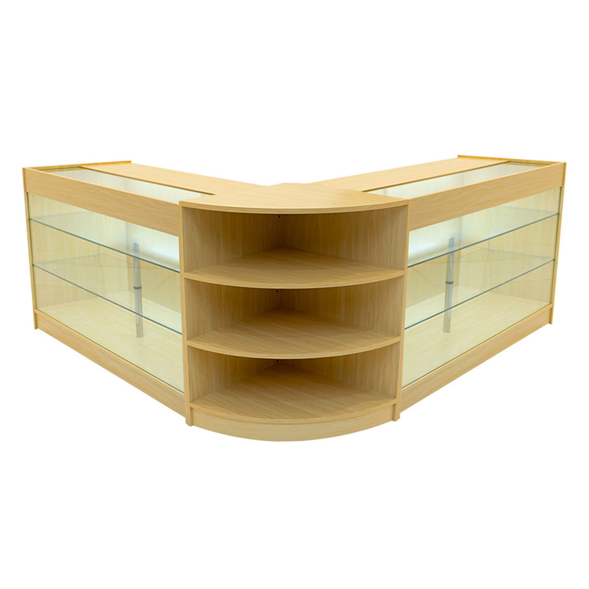 Apollo LED Winkel Toonbank Set LM60 & 2 x K1500 - Esdoorn