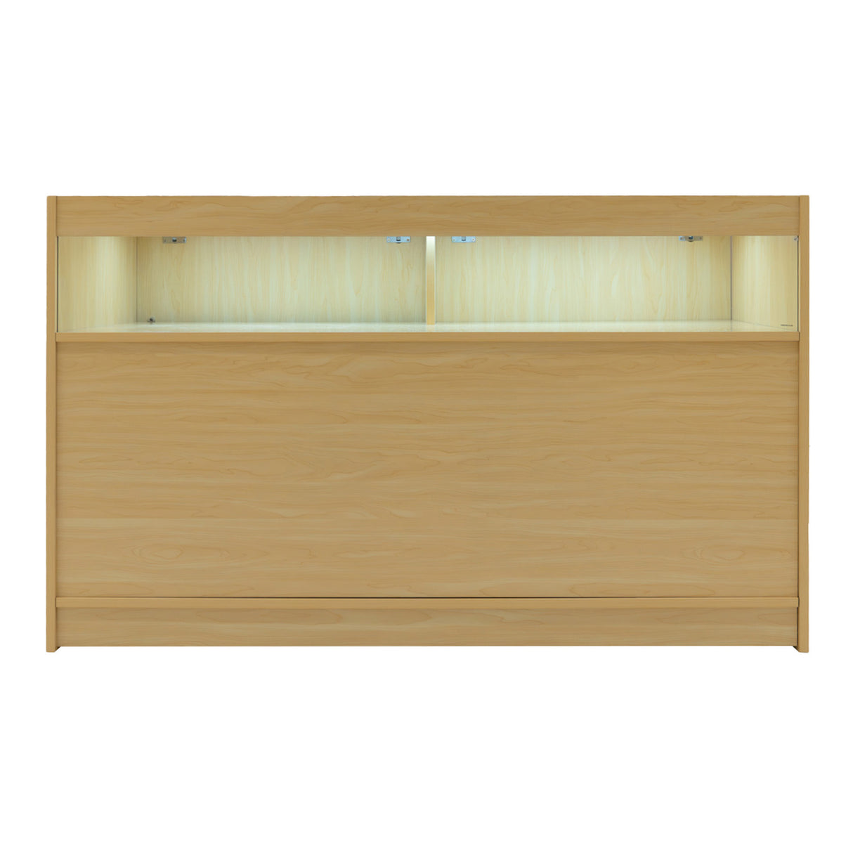 Luna LED Winkel Toonbank Set CM60, TB60 & 2 x B1500 - Esdoorn