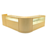 Gravity LED Winkel Toonbank Set B1500, C1500, TB60 & CM60 - Esdoorn
