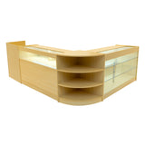 Hyperion LED Winkel Toonbank Set K1500, B1500, TB60 & LM60 - Esdoorn