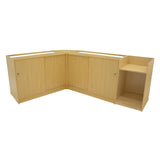 Hyperion LED Winkel Toonbank Set K1500, B1500, TB60 & LM60 - Esdoorn