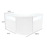 Iris LED Winkel Toonbank Set CM60 & 2 x B900 - Wit