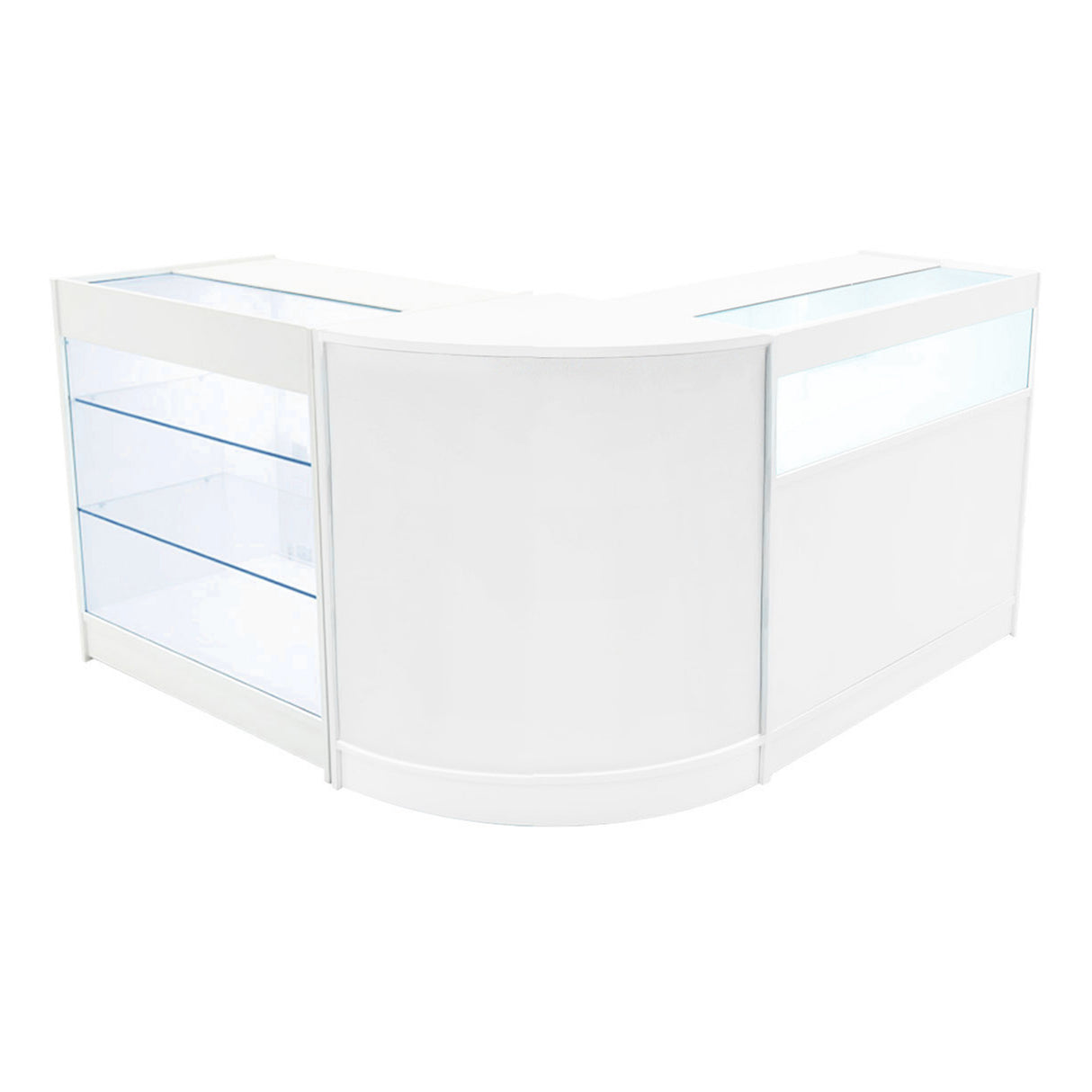 Triton LED Winkel Toonbank Set K900, B900 & CM60 - Wit