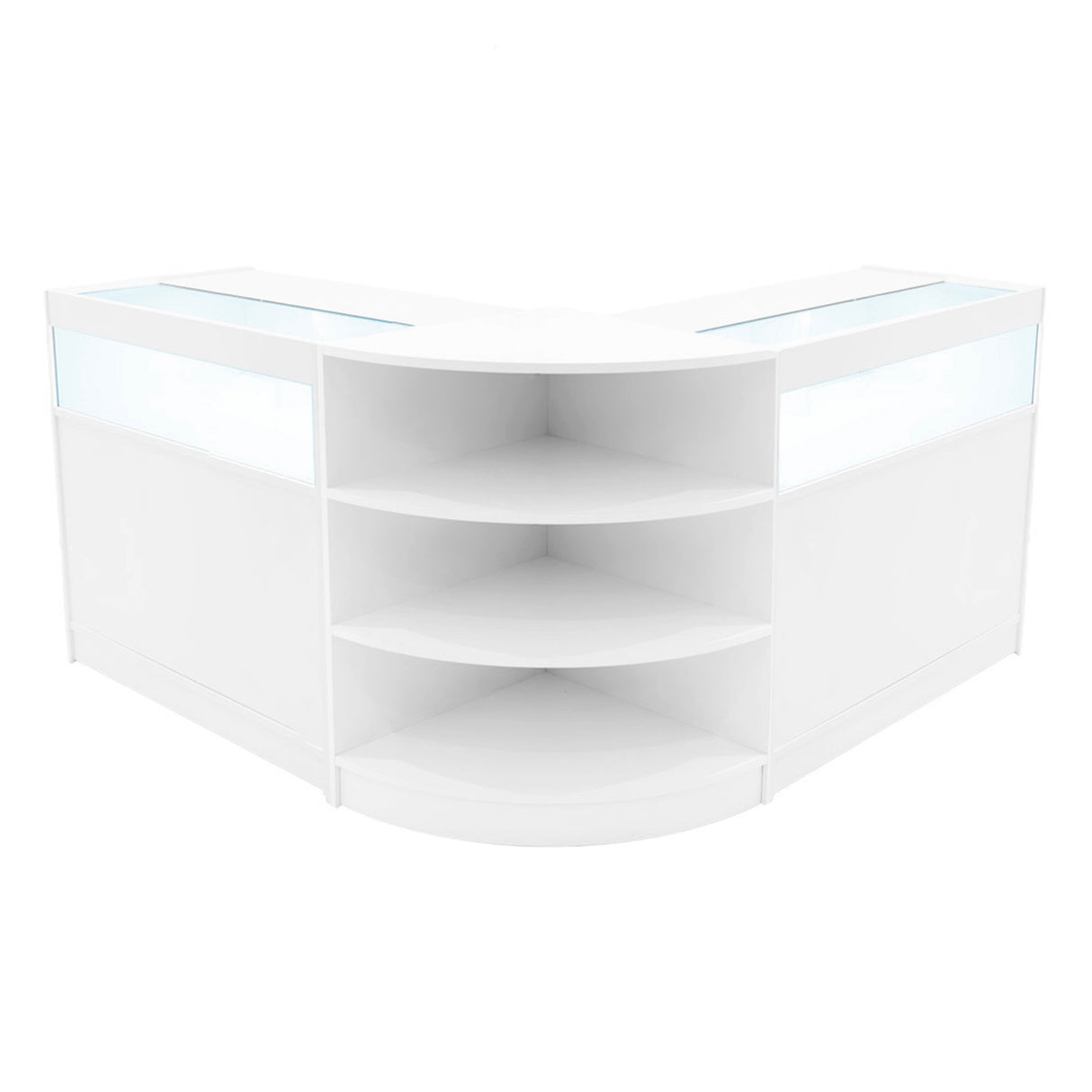 Theseus LED Winkel Toonbank Set LM60 & 2 x B900 - Wit