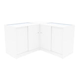 Theseus LED Winkel Toonbank Set LM60 & 2 x B900 - Wit