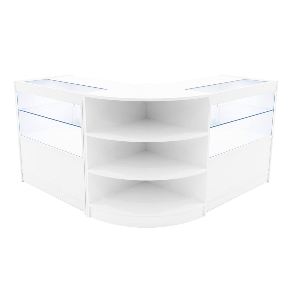 Andromeda LED Winkel Toonbank Set LM60 & 2 x C900 - Wit