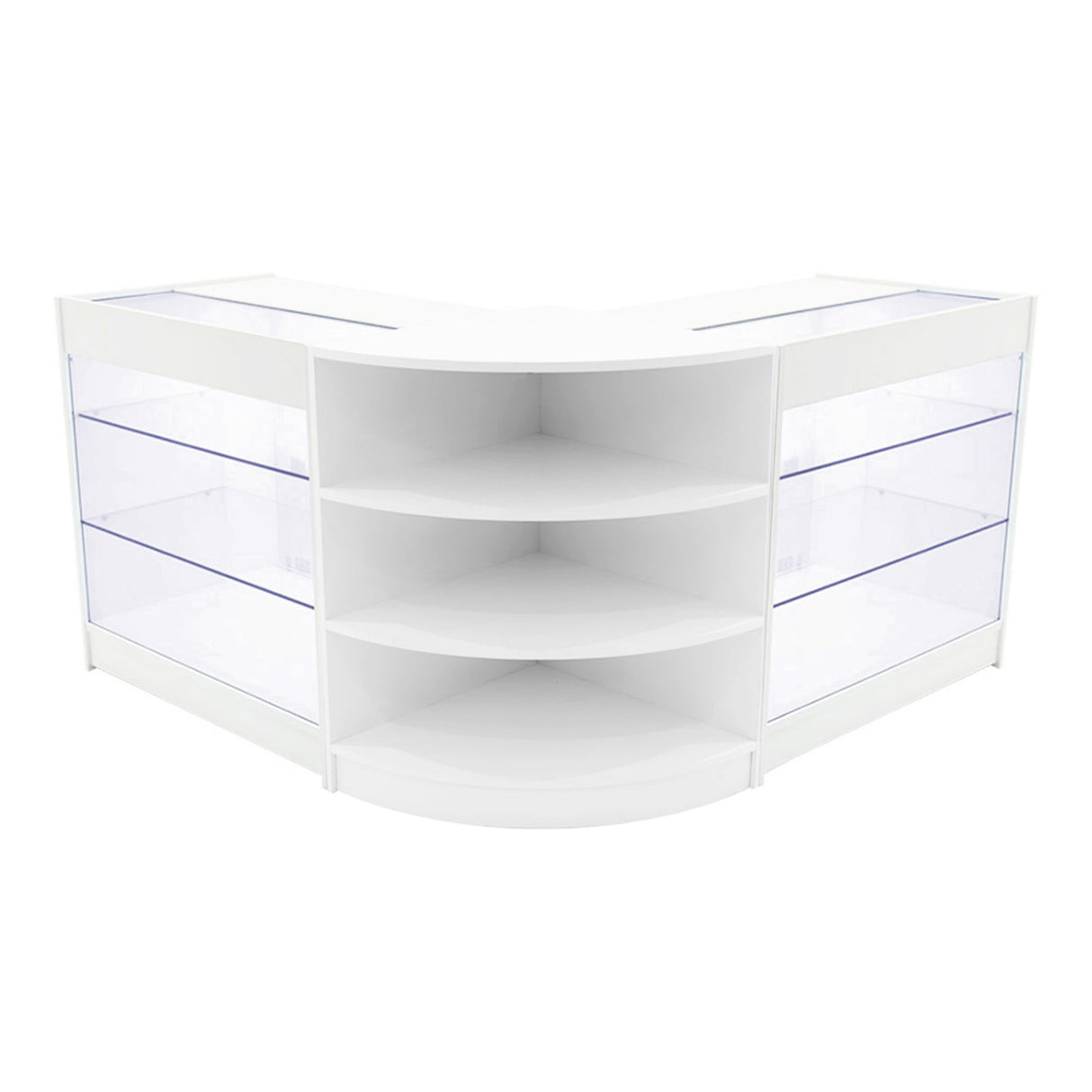 Apollo LED Winkel Toonbank Set LM60 & 2 x K900 - Wit