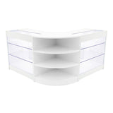 Apollo LED Winkel Toonbank Set LM60 & 2 x K900 - Wit