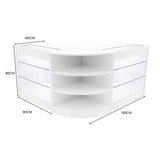 Apollo LED Winkel Toonbank Set LM60 & 2 x K900 - Wit