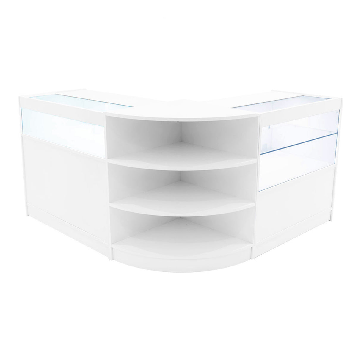 Harmonia LED Winkel Toonbank Set B900, C900 & LM60 - Wit