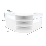 Harmonia LED Winkel Toonbank Set B900, C900 & LM60 - Wit