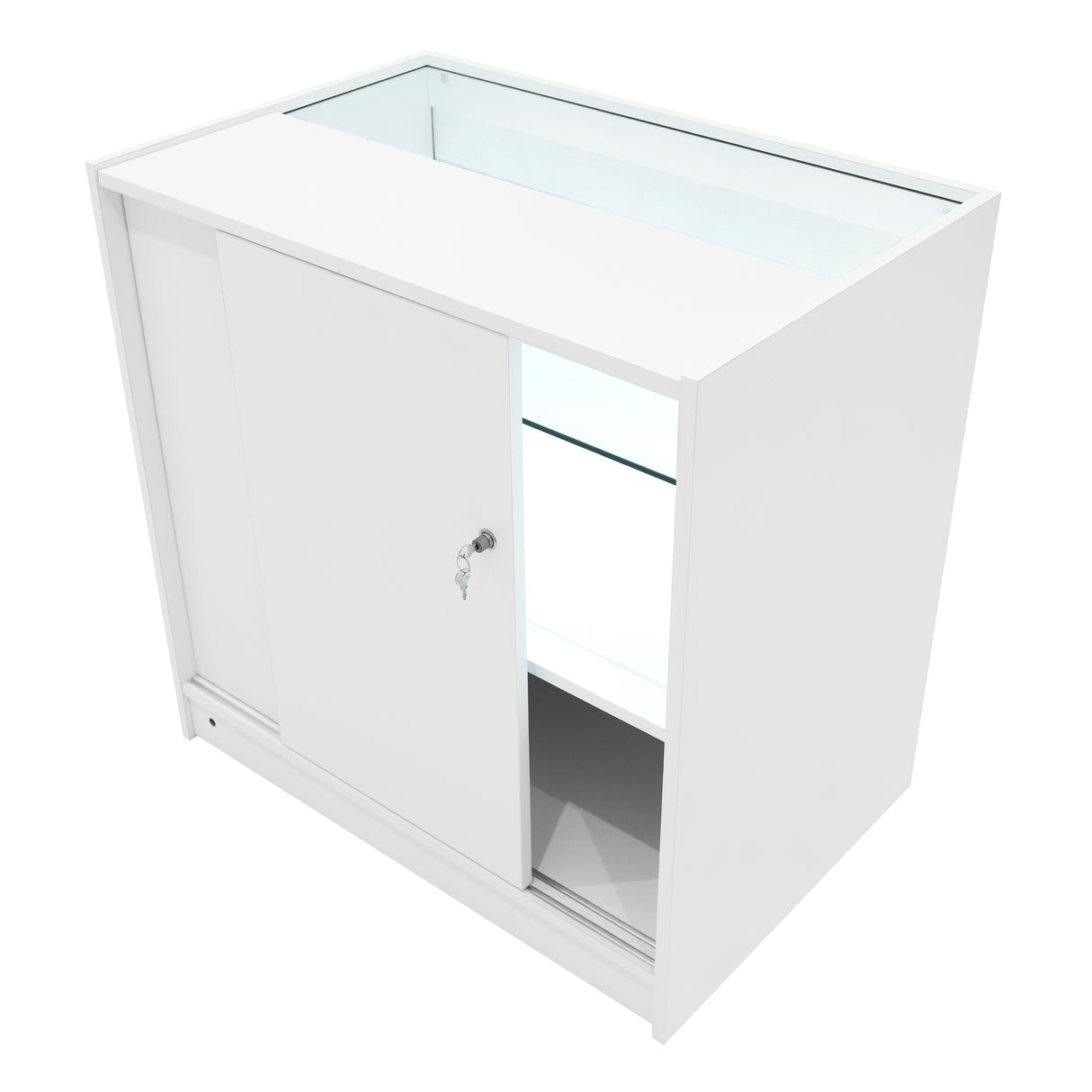 Phoenix LED Winkel Toonbank Set CM60, TB60 & 2 x C900 - Wit