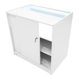 Sagittarius LED Winkel Toonbank Set LM60, TB60 & 2 x B900 - Wit