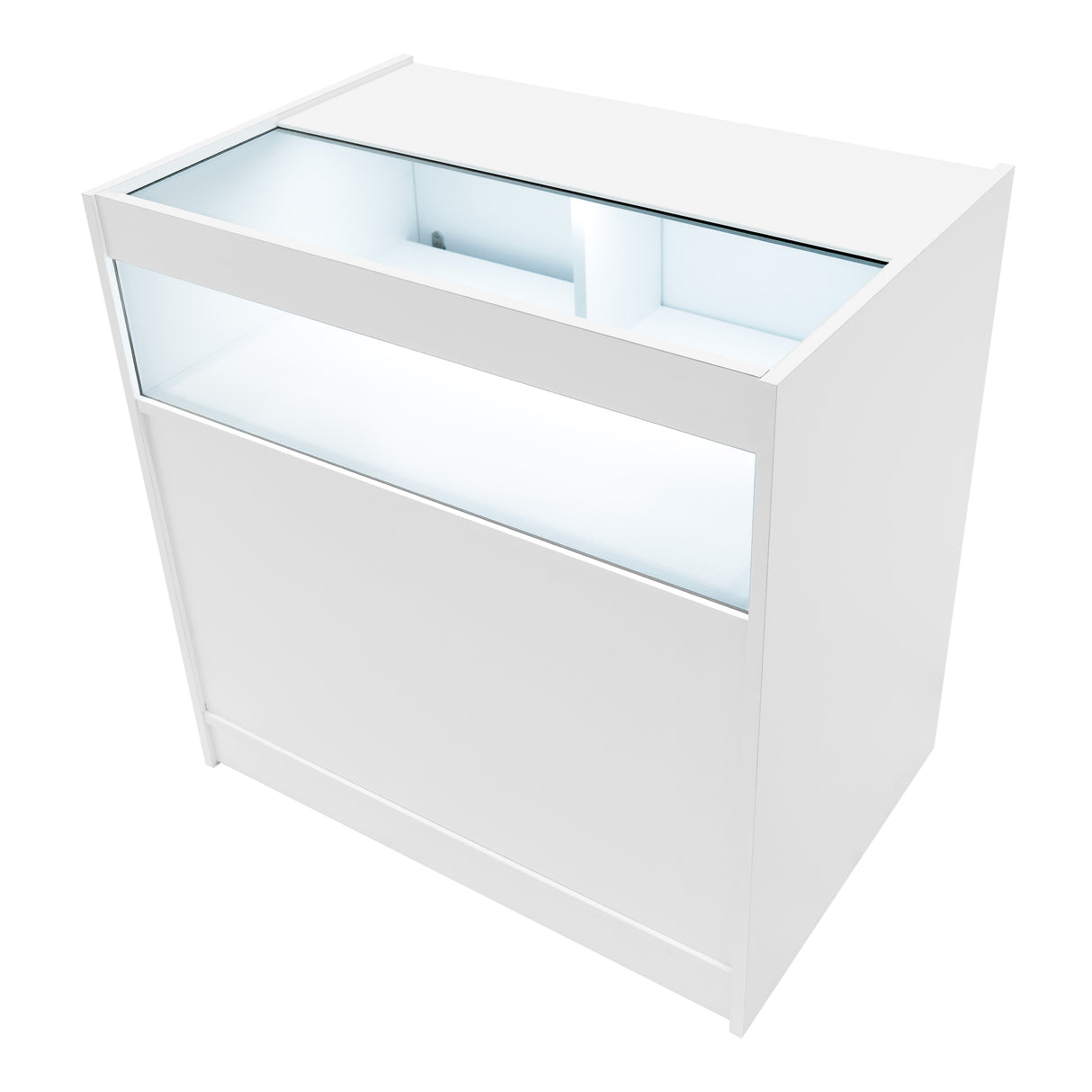 Europa LED Winkel Toonbank Set B900, C900, TB60 & LM60 - Wit