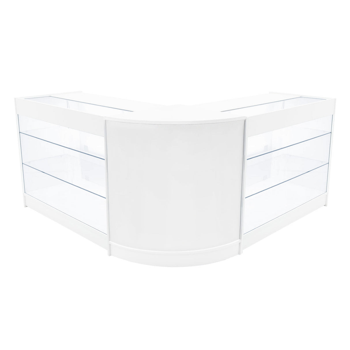 Helios LED Winkel Toonbank Set CM60 & 2 x K1200 - Wit