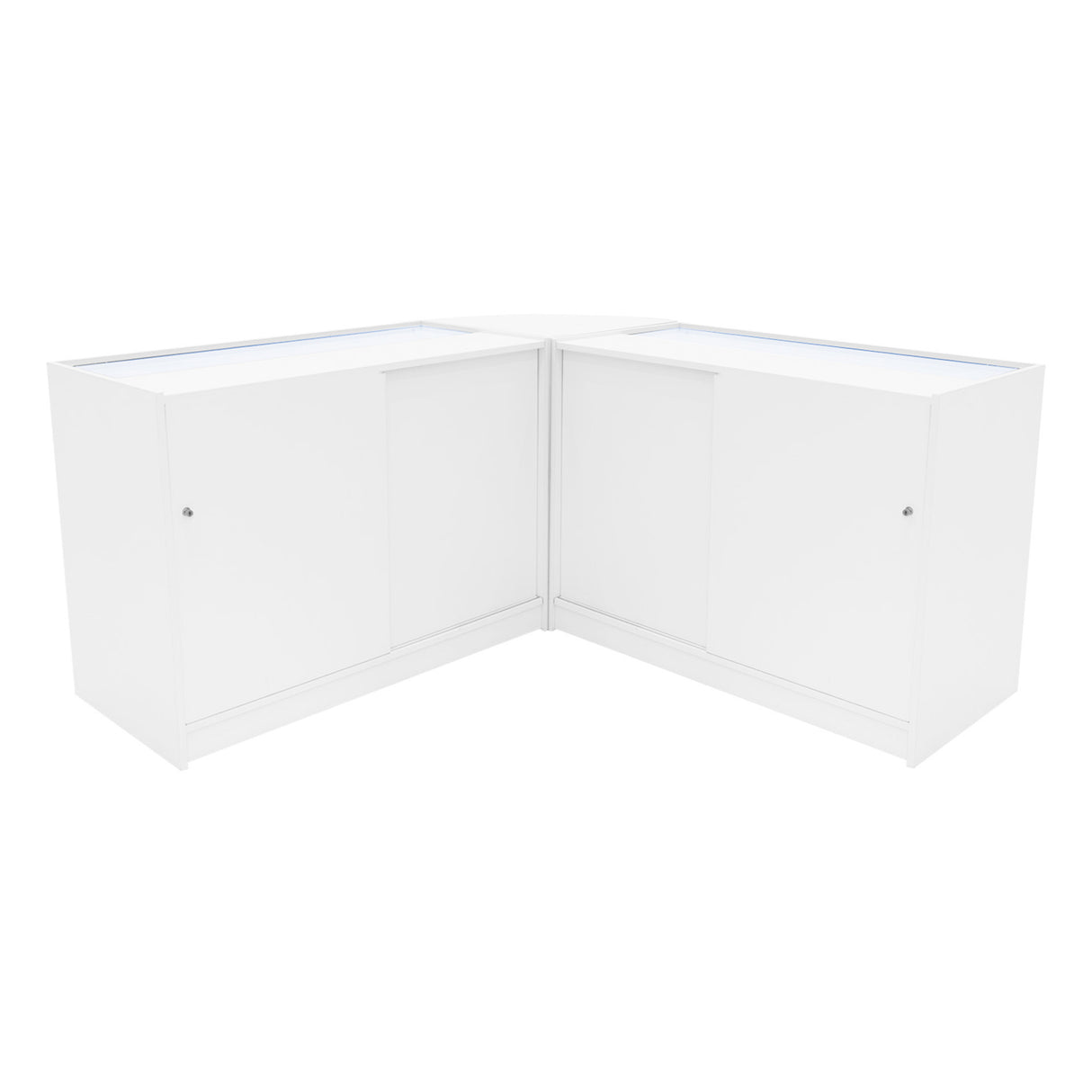 Helios LED Winkel Toonbank Set CM60 & 2 x K1200 - Wit