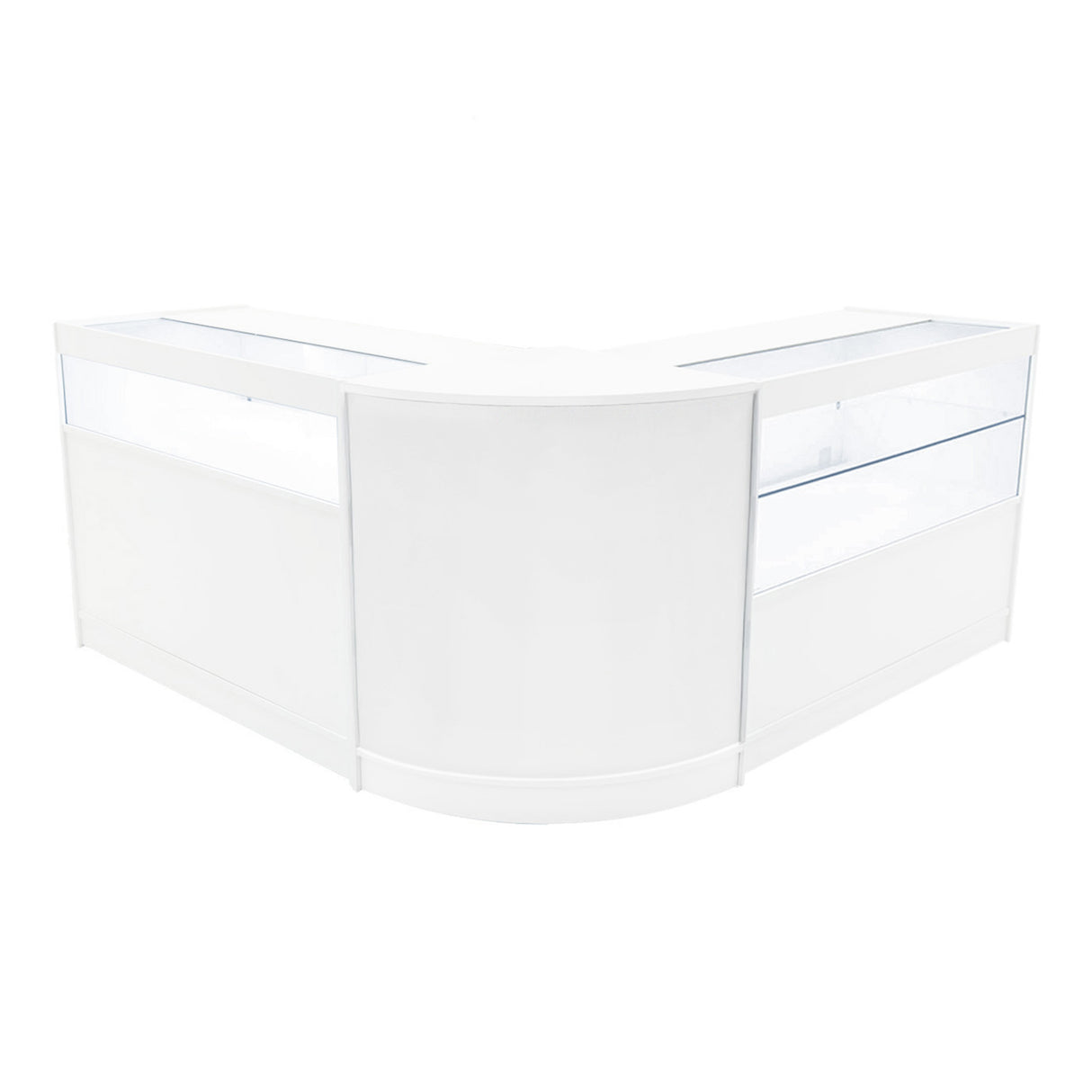 Adonis LED Winkel Toonbank Set B1200, C1200 & CM60 - Wit